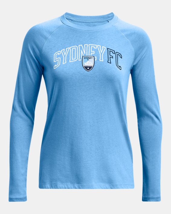 Women's SFC Long Sleeve Graphic T-Shirt in Blue image number 4